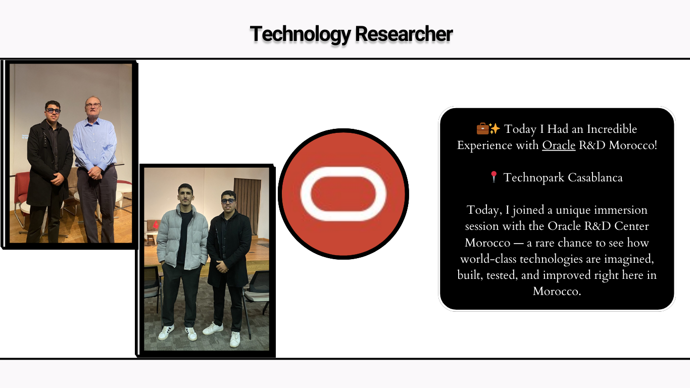 Oracle R&D Morocco - Technopark Casablanca Immersion