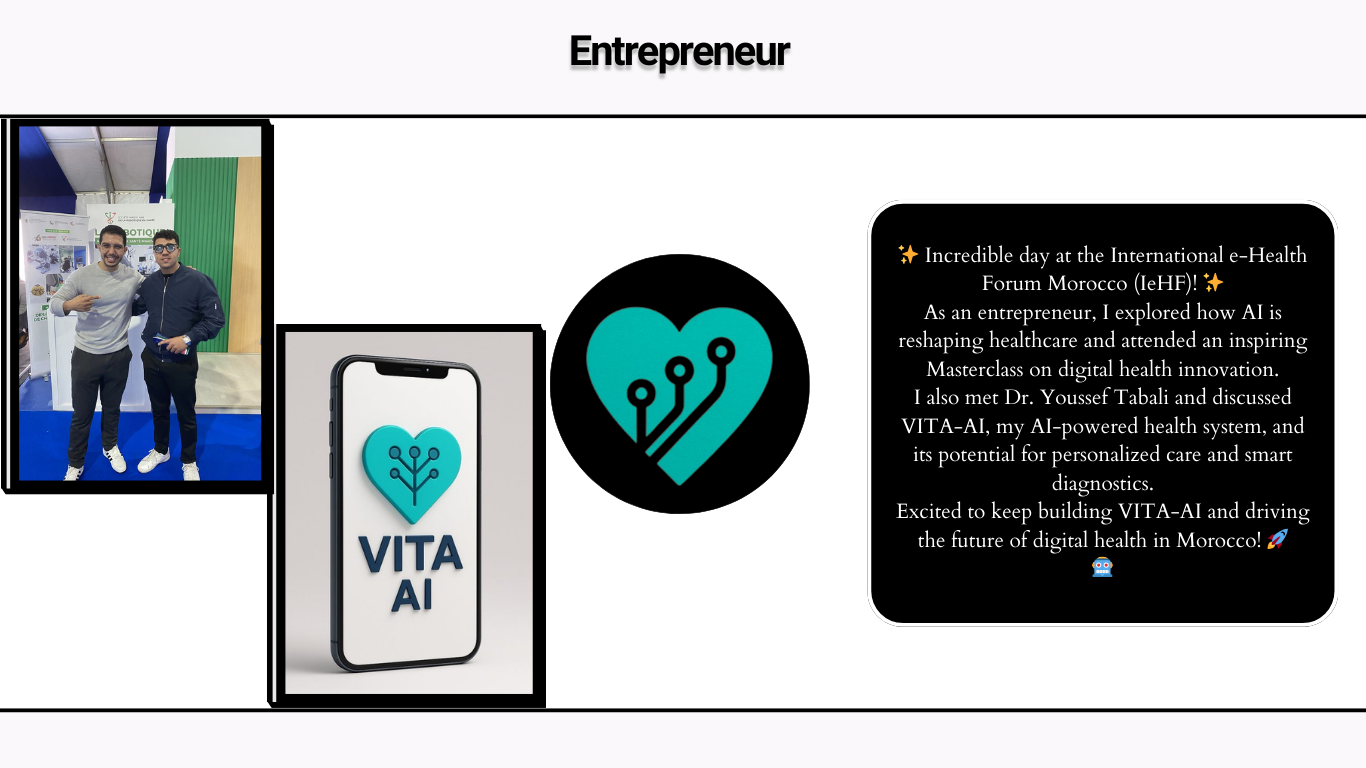 International e-Health Forum Morocco - VITA-AI Healthcare Innovation