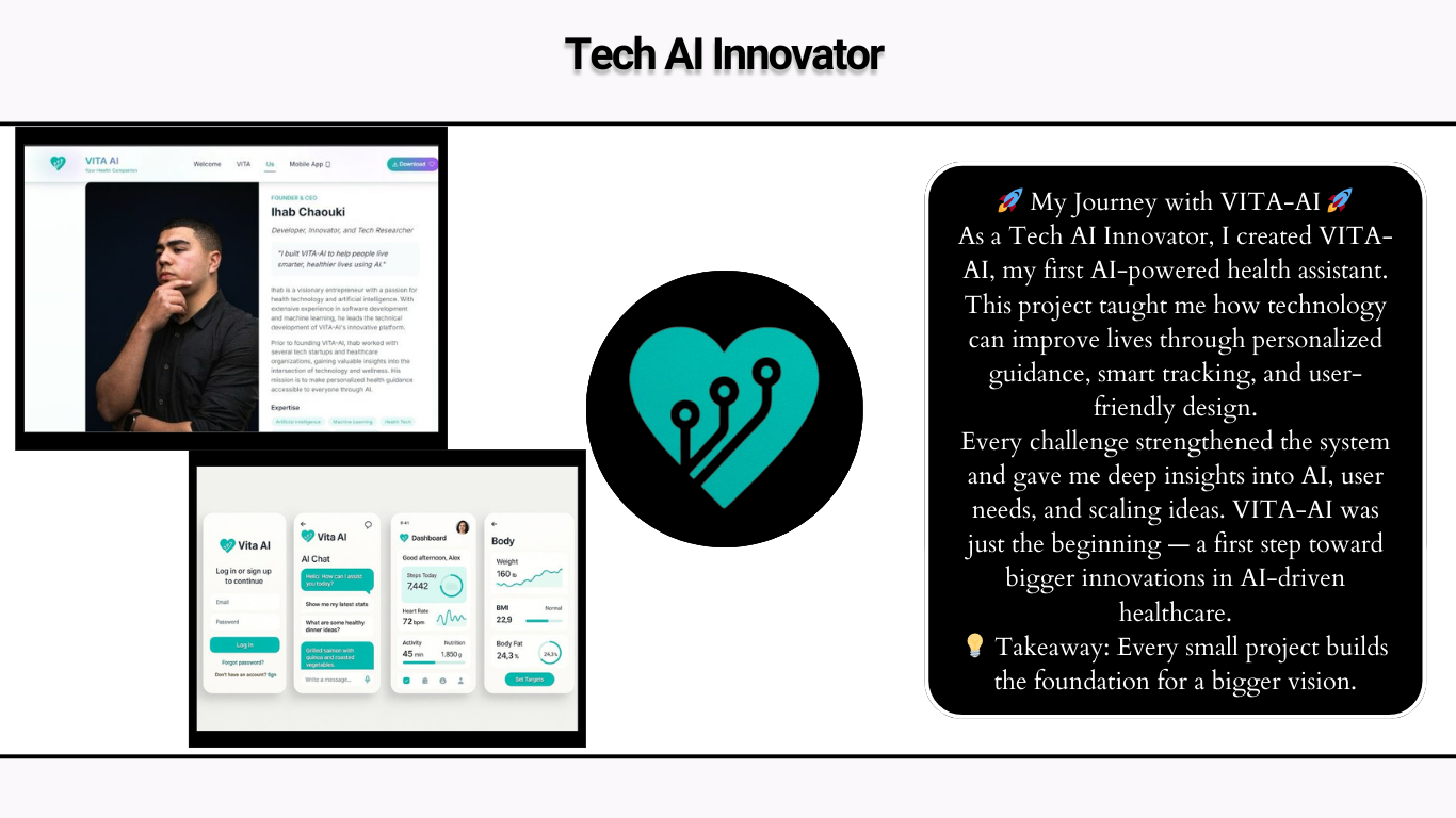VITA-AI - My first AI-powered health assistant project