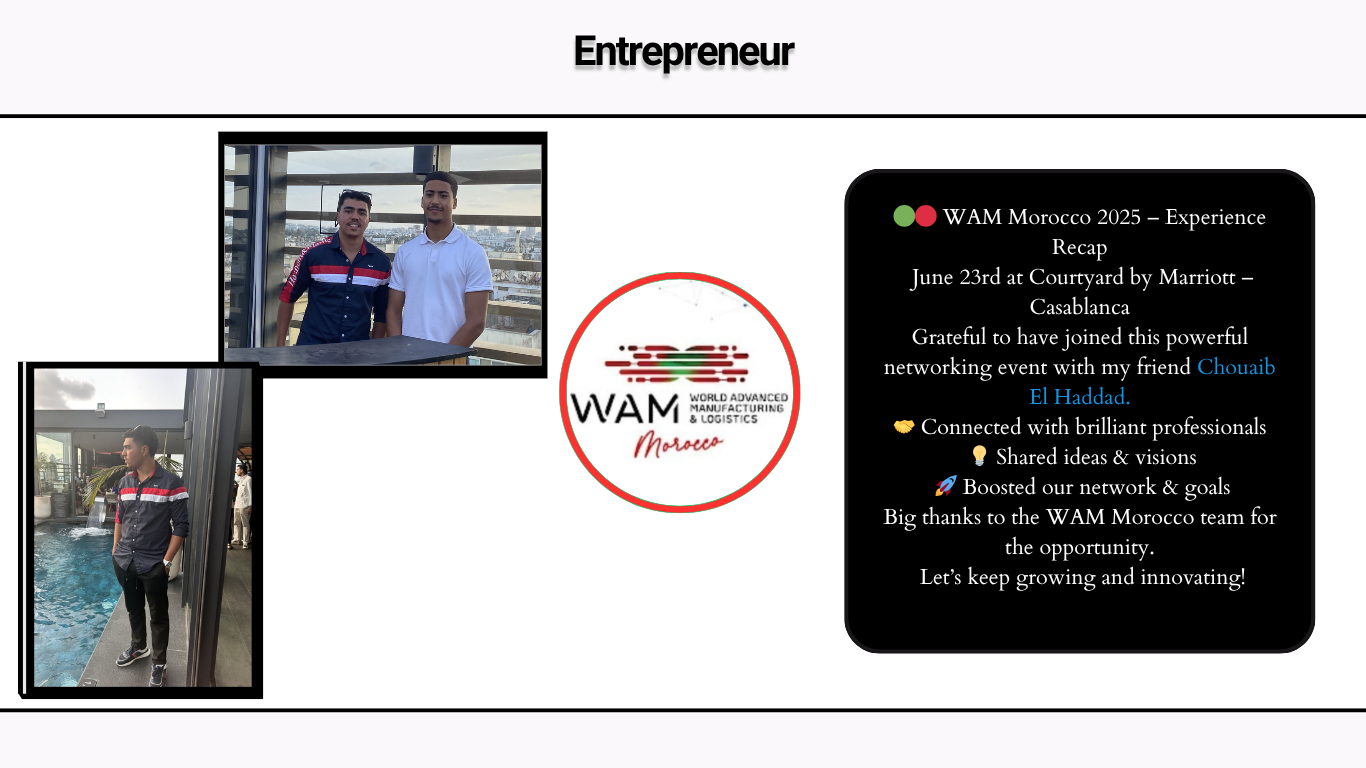 WAM Morocco 2025 Networking Experience